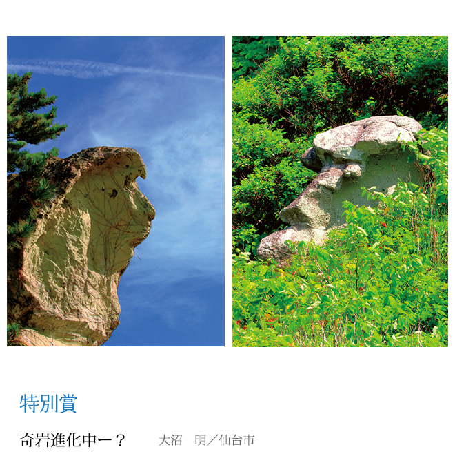 奇岩進化中ー？ 大沼　明／仙台市